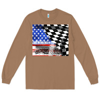 Toasted Coconut racing checkered flag tumbler tbs Long Sleeve Tee - TumblerDesignByShophia