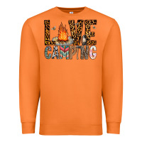 Carrot Love Camping Premium Sweatshirt - CowhideDigitalArt