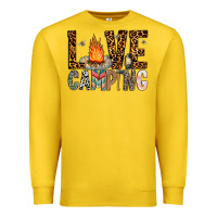 Lemon Love Camping Premium Sweatshirt - CowhideDigitalArt