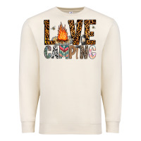 Sandshell Love Camping Premium Sweatshirt - CowhideDigitalArt