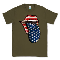 Army Green American Toungue for 4th of July Classic Tee - Bettercallsaul