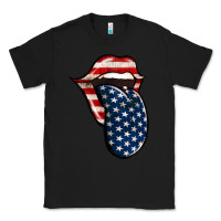 Black American Toungue for 4th of July Classic Tee - Bettercallsaul