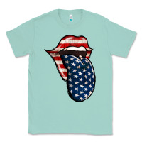Seafoam American Toungue for 4th of July Classic Tee - Bettercallsaul