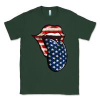 Sports Green American Toungue for 4th of July Classic Tee - Bettercallsaul