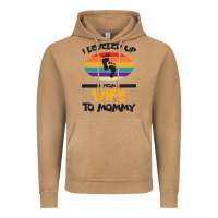 I Leveled Up From Wife To Mommy Vintage Hoodie | Teevron