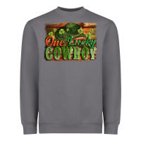 Storm One lucky Cowboy St. Patrick's Day Heavyweight Sweatshirt - CowGirlArtShop