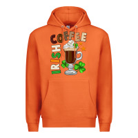 Carrot Irish coffee St. Patrick's Day Premium Hoodie - FaDigitalArtStudio