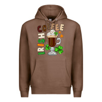 Chestnut Irish coffee St. Patrick's Day Premium Hoodie - FaDigitalArtStudio