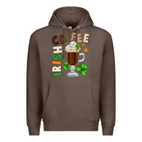 Coffee Irish coffee St. Patrick's Day Premium Hoodie - FaDigitalArtStudio