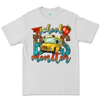 Dove Grey school bus monitor Premium Tee - NancyCooperArtShop