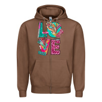 Chestnut love with nail elements bbs Zipper Hoodie - BundleAndBundleShop