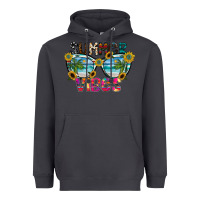 Smoke Summer Vibes Heavyweight Hoodie - CowhideDigitalArt