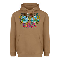 Toasted Coconut Summer Vibes Heavyweight Hoodie - CowhideDigitalArt