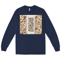 Navy mother's day mimi leopard tumbler tbs Long Sleeve Tee - TumblerDesignByShophia