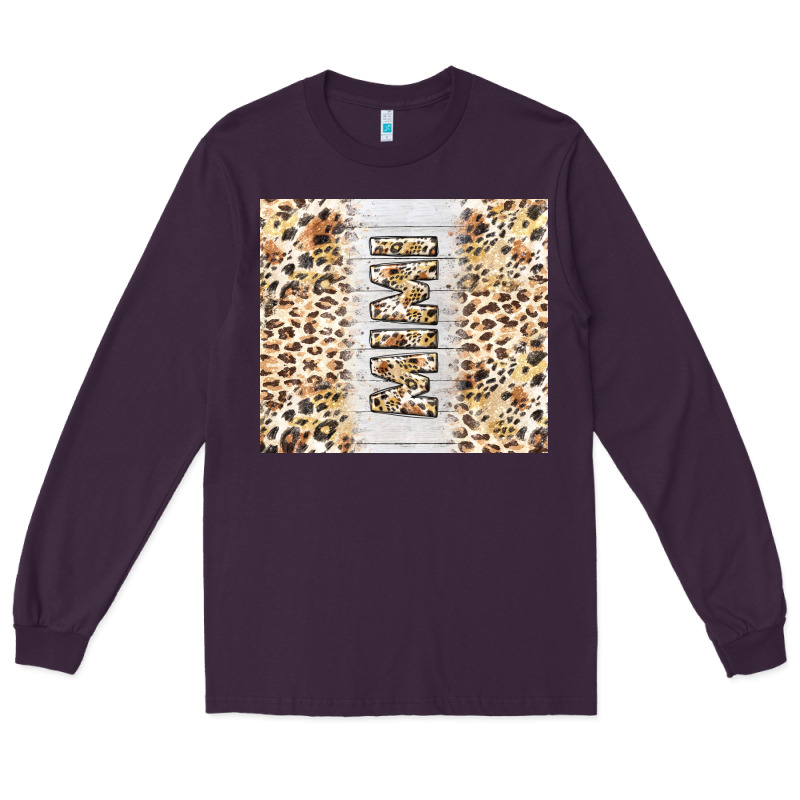 Mother's Day Mimi Leopard Tumbler Tbs Long Sleeve Tee by TumblerDesignByShophia | Teevron