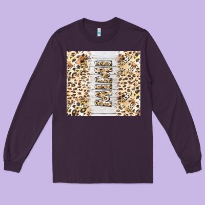 Mother's Day Mimi Leopard Tumbler Tbs Long Sleeve Tee Designed By Tumblerdesignbyshophia
