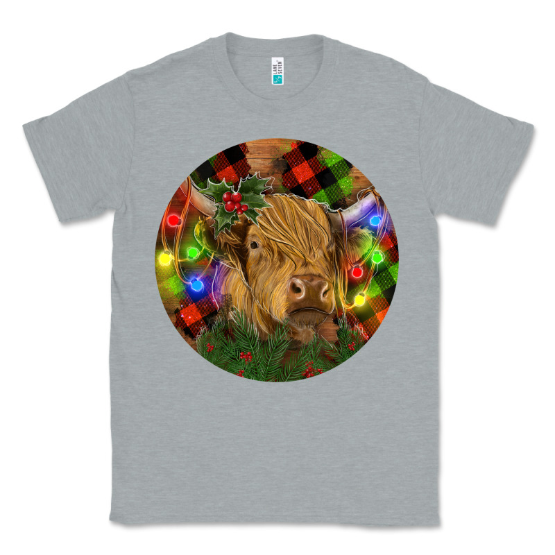 Brown Cow Christmas Classic Tee by RanaPortraitStore | Teevron