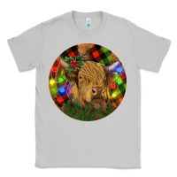 Moon Dust Brown Cow Christmas Classic Tee - RanaPortraitStore