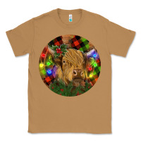 Toasted Coconut Brown Cow Christmas Classic Tee - RanaPortraitStore