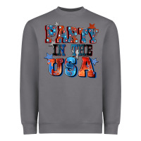 Storm Party in the usa 4th of july Heavyweight Sweatshirt - CowGirlArtShop