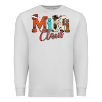Dove Grey Mini Claus Premium Sweatshirt - CowhideDigitalArt