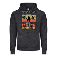 Vintage Black Being a dad is an honor being a pawpaw is priceless Vintage Hoodie - Bettercallsaul