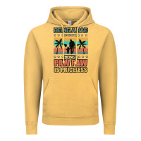 Vintage Mustard Being a dad is an honor being a pawpaw is priceless Vintage Hoodie - Bettercallsaul