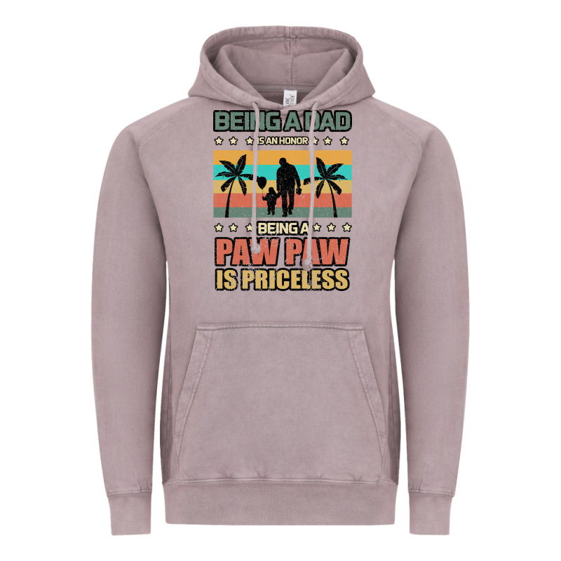 Being A Dad Is An Honor Being A Pawpaw Is Priceless Vintage Hoodie by Bettercallsaul | Teevron
