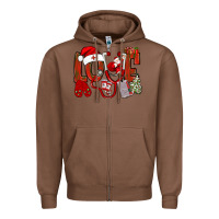 Chestnut christmas love nurse bbs Zipper Hoodie - BundleAndBundleShop