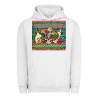 Pigment Lunar Rock mexican tequila skull roses cactus sombrero Urban Hoodie - Artiststas