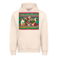 Sandshell mexican tequila skull roses cactus sombrero Urban Hoodie - Artiststas