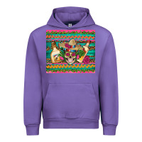 Tulip mexican tequila skull roses cactus sombrero Urban Hoodie - Artiststas
