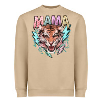 Mushroom Mama tiger lightning bolt Heavyweight Sweatshirt - HowdyJamesFarm