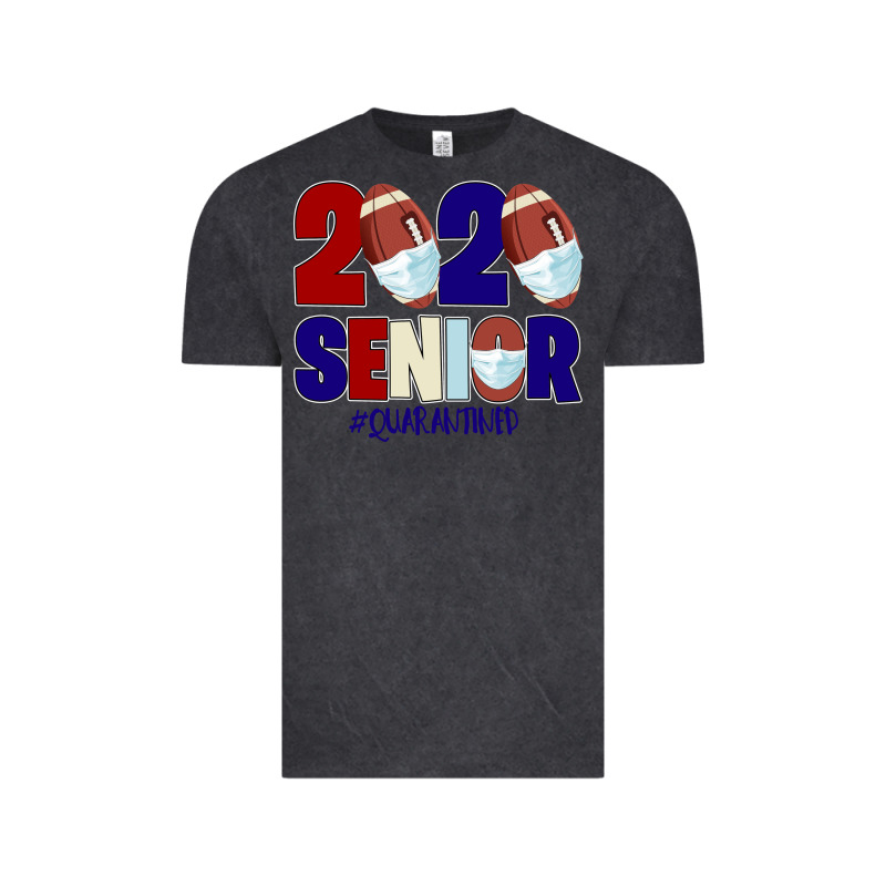 Quarantined Senior 2020 American Football Vintage Tee by Bettercallsaul | Teevron