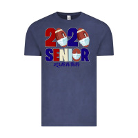 Vintage Denim Quarantined Senior 2020 American Football Vintage Tee - Bettercallsaul