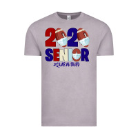 Vintage Zinc Quarantined Senior 2020 American Football Vintage Tee - Bettercallsaul