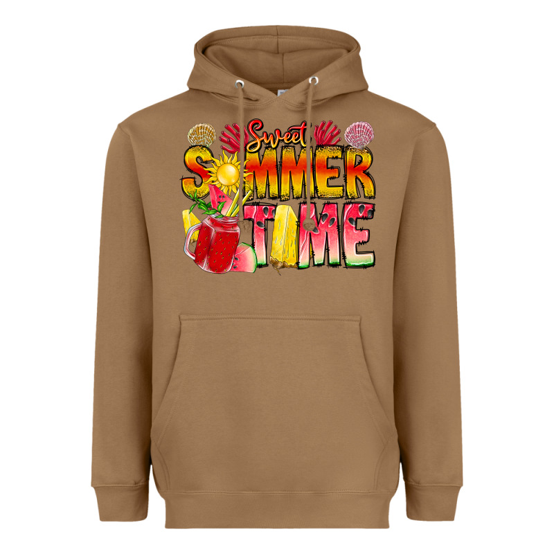 Sweet Summer Time Heavyweight Hoodie by CowhideDigitalArt | Teevron