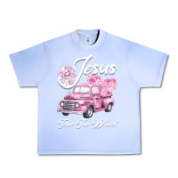 Grape Ice Leopard Floral Pink Car Jesus Take The Wheel Urban Heavy Tee - Bettercallsaul
