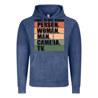 Vintage Denim Person Woman Man Camera Tv Vintage Hoodie - Bettercallsaul