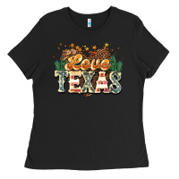 Black love texas Ladies Tee - NancyCooperArtShop