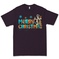 Plum western merry christmas Premium Tee - MaliasSmallBusiness