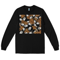 Black pool with leopard tumbler tbs Long Sleeve Tee - TumblerDesignByShophia