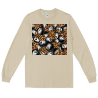 Mushroom pool with leopard tumbler tbs Long Sleeve Tee - TumblerDesignByShophia