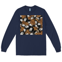 Navy pool with leopard tumbler tbs Long Sleeve Tee - TumblerDesignByShophia