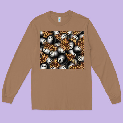 Pool With Leopard Tumbler Tbs Long Sleeve Tee Designed By Tumblerdesignbyshophia