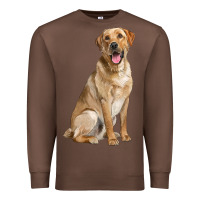 Chestnut Labrador Retriever llustrations Premium Sweatshirt - LillyAllenDesigns