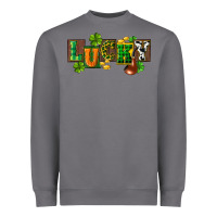 Storm Western lucky St. Patrick's Day Heavyweight Sweatshirt - CowGirlArtShop
