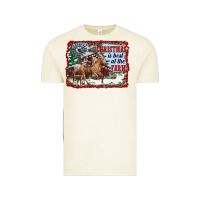 Vintage Arctic christmas is best at the farm Vintage Tee - RanaPortraitStore