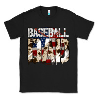 Black Baseball American Dad Classic Tee - Bettercallsaul