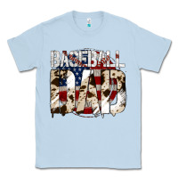 Dusty Blue Baseball American Dad Classic Tee - Bettercallsaul